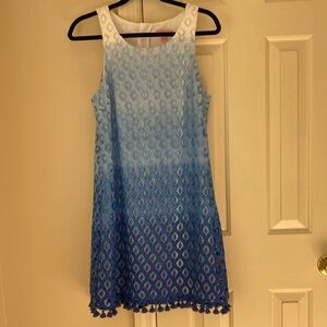 EUC. Medium Lilly Pulitzer lined lace dress.